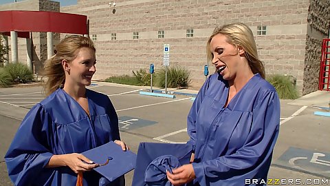 Nikki Benz has finally graduated from grad school