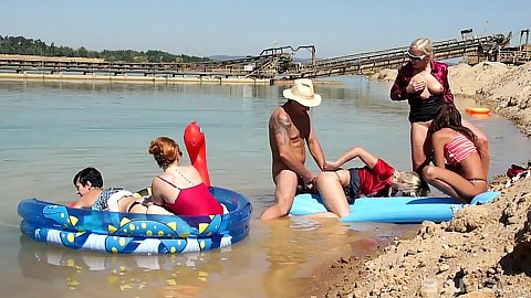 Public wet girls getting naughty and fucked outdoors