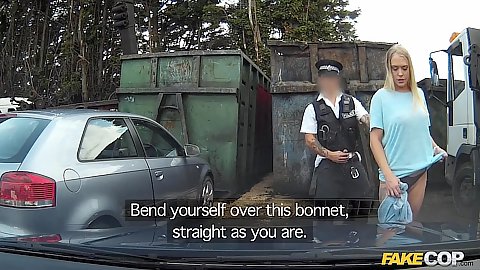 Xena gets violated by male cop and captured on dash cam
