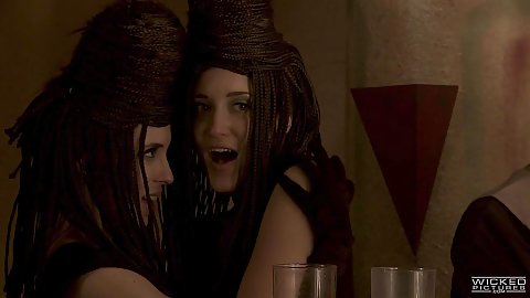 Jaw dropping horny star wars parody Kimberly Kane and Aiden Ashley