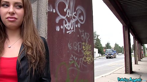 Good looking russian girl approached in public