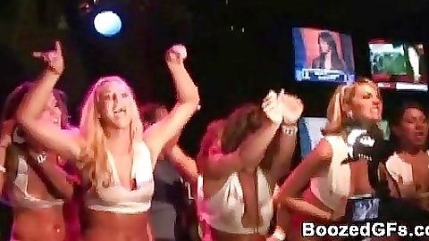 Drunk boozed up gfs dancing asking for attention