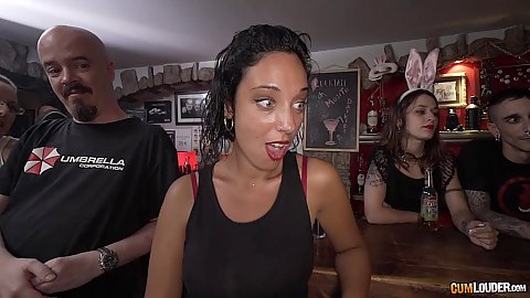 Alexa Nasha and Nora Barcelona in group orgy action