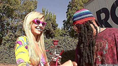 Misti Love is a hot hippie bitch
