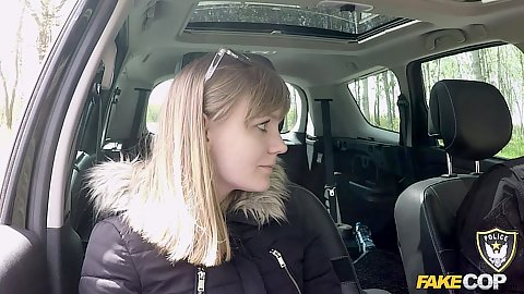 Lecette Nice in a cop car almost arrested