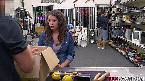 Girl looking to sell some junk Kitty Catherine and we want her to show us some junk