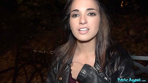 Claudia Bavel has a pretty face she also has a good set of boobs which she so eagerly allows us to grope in public for cash