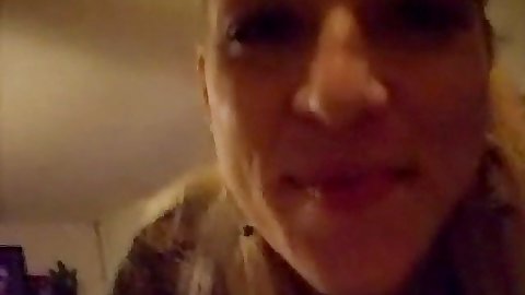 Jizzed gf is jerking off her bfs penis