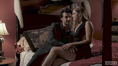 Story based couples romantic chatting and undressing for sex India Summer