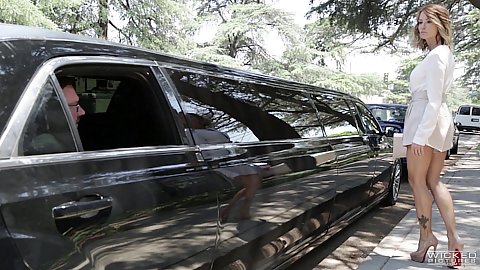 Limousine milfi and her luxury desires with Bridgette B. taking the role of a horny mistress today