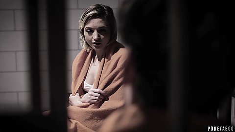 In prison and arrested petite teen Eliza Jane not sure what to do