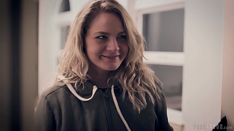 Blonde teen clothed and having a day to her self Lisey Sweet its her case
