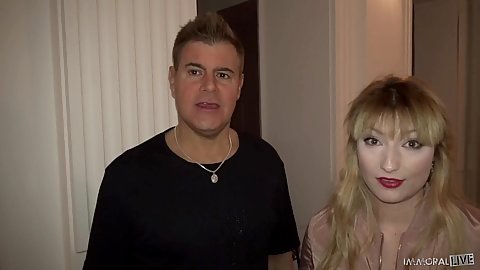 Blonde amateur reality blonde Lucia Fernandez gets naked for camera and proves she is a nympho