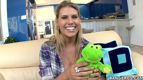 Hot ass dirty blonde Charisma Cappelli with her big tits