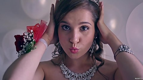 Kasey Warner enthralling brunette nubile loving wearing a dress hotel jerking member off blowjob