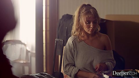 Lena Paul provocative blonde passive big sized tatas broad