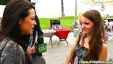 Talking to some people about sex on the street