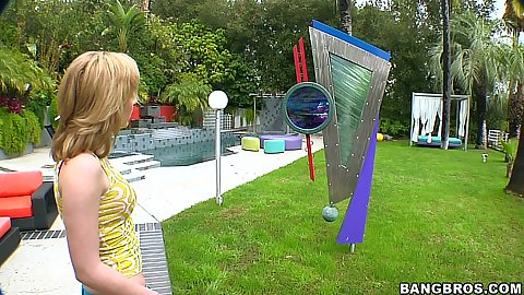Monsters of cock Lily Labeau outdoors