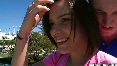 Latina rampage with cute shaved small tits teen