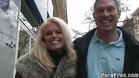Euro humpers with sexy blonde Victoria