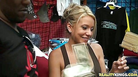 Paying off Tanya to suck dick at the store