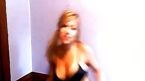 Solo blonde college teen home video amateur