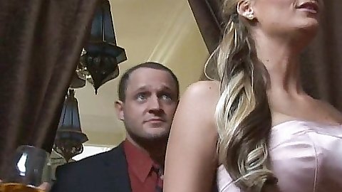Real wife offers husband swapping at a party