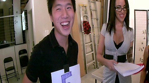 Pornstars are looking for some naive male movie stars