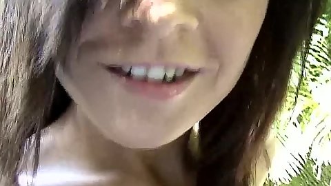 Babe gets fucked under the bush