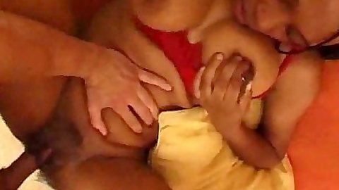 Hairy teen pussy penetration pov and doggy style sex with ebony teen