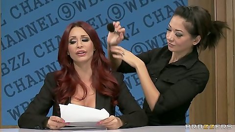 Redhead babe milf the new caster Monique Alexander