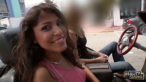A.J. Bailey public latina milf driving around
