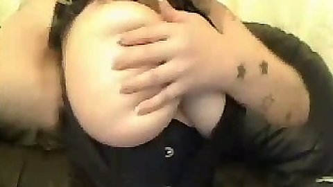 Dildo solo teen masturbation on home video in black pvc top Porno Tits