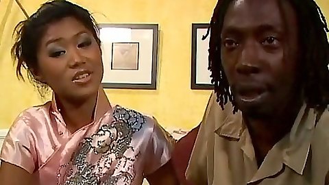 Asian girl Asia slowly strips for dude