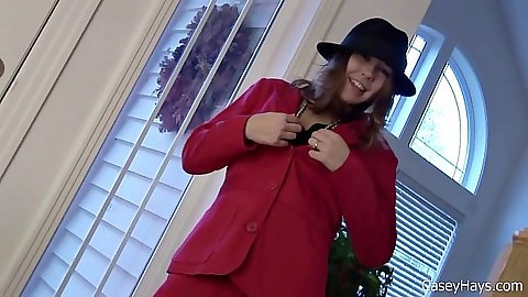 Naked stripping teen Casey Hays
