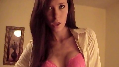 Little teen bras and panties teasing solo Brooke Skye
