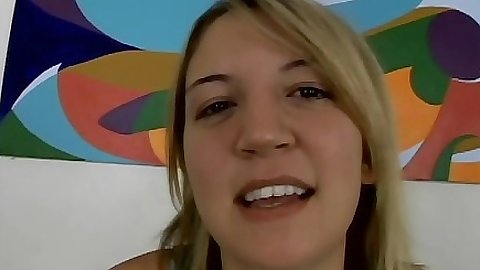 Young college age whore Casey Dean undresses and sucks pov