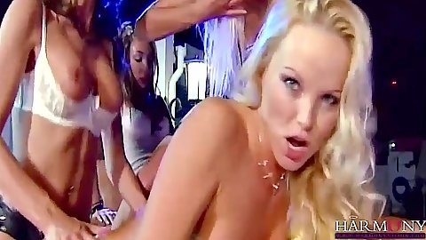Doggy style with lovely lesbian girls Silvia Saint and Roxy Jezel